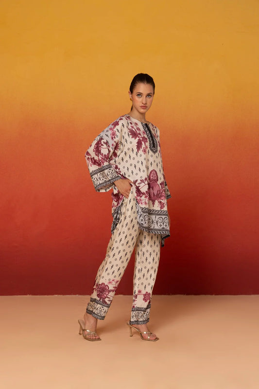 Taaj - Biege Coord Set