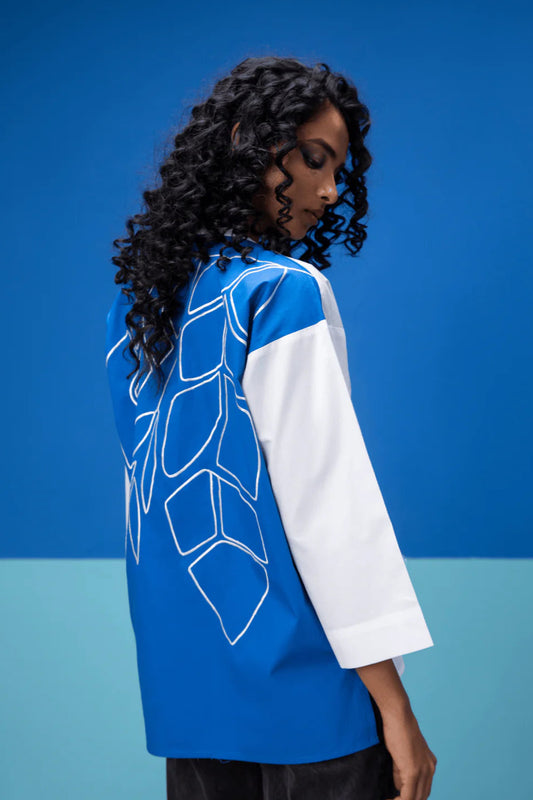 Frolic- Back Blue Shirt