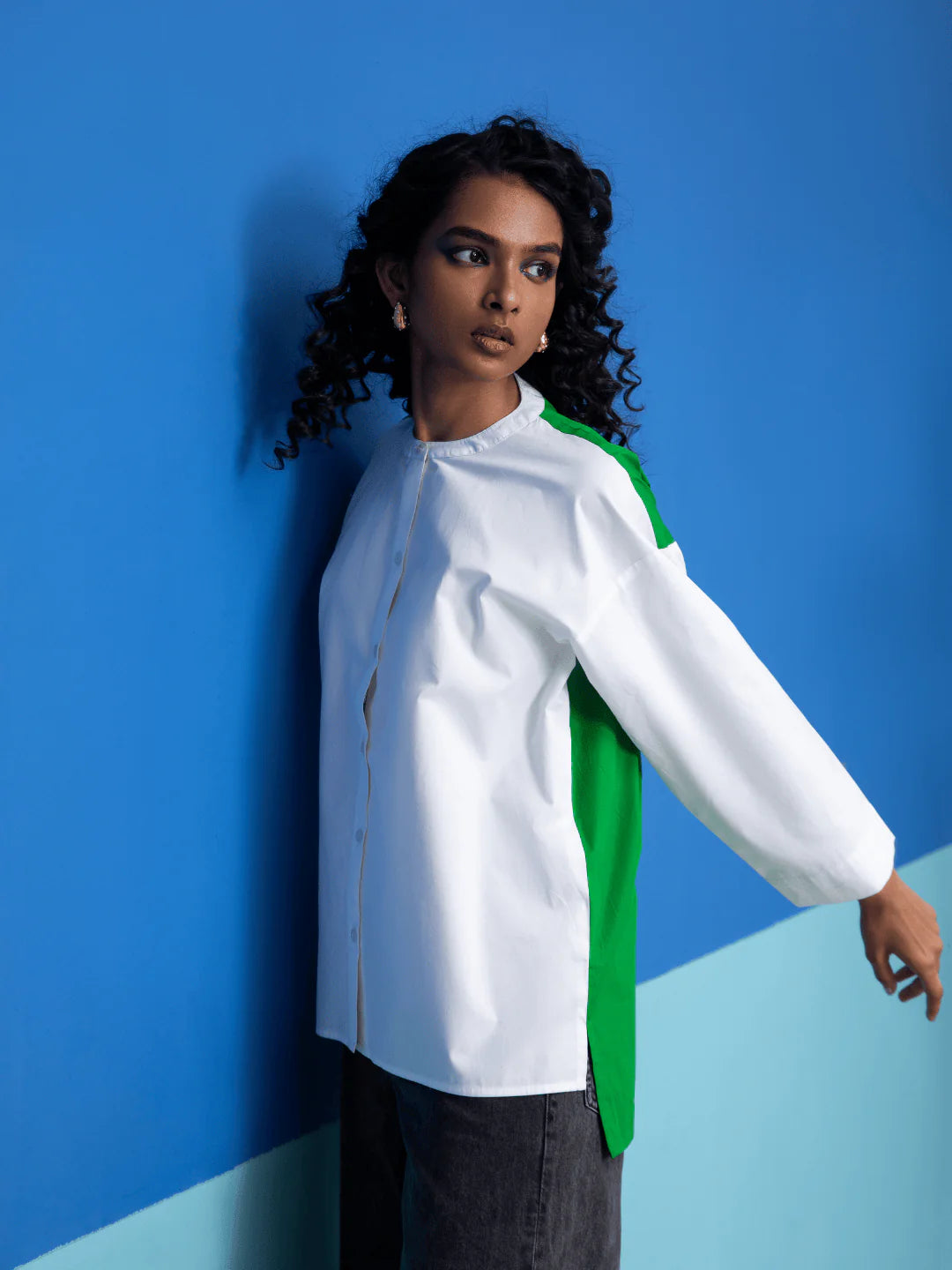 Frolic- Back Green Shirt