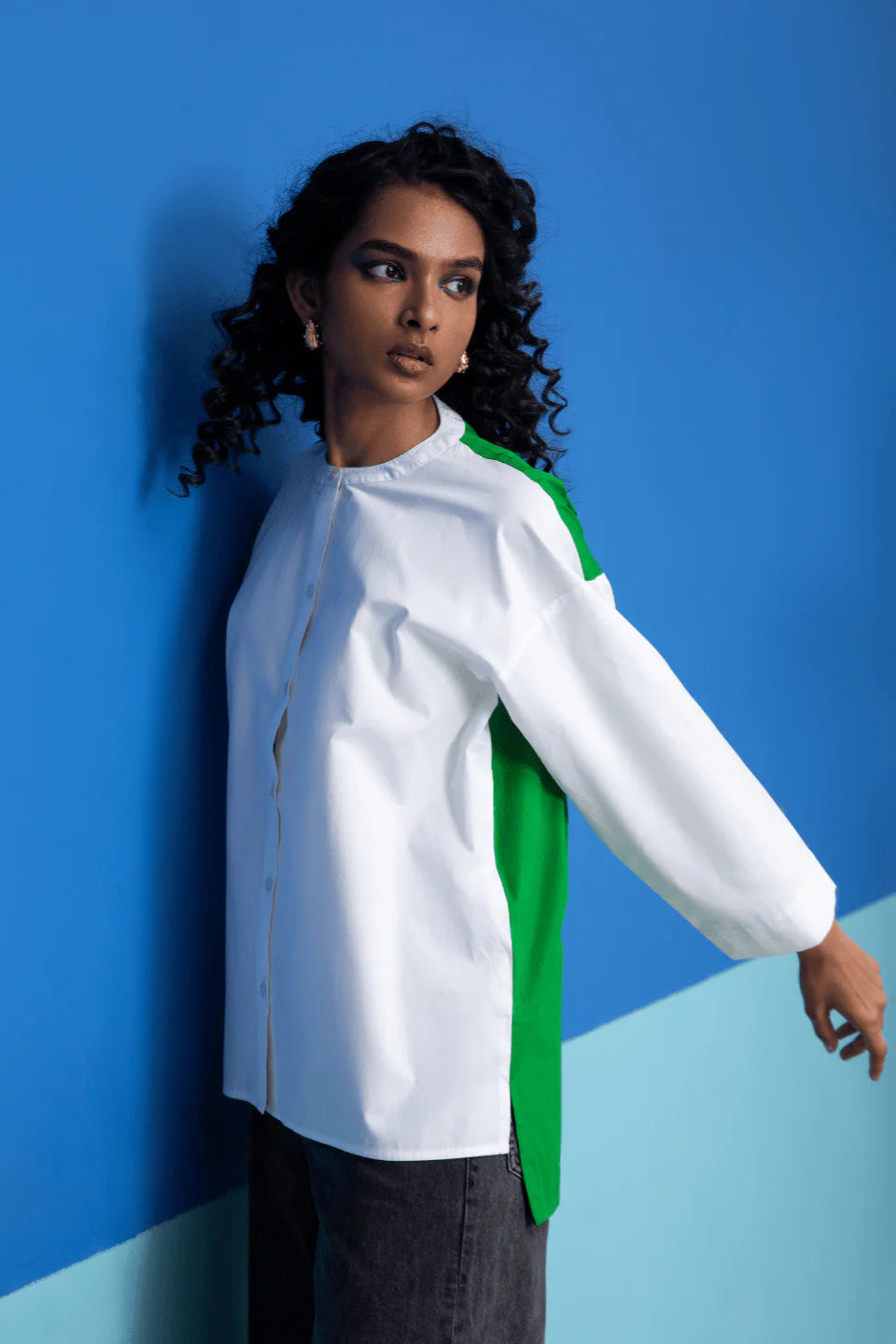 Frolic- Back Green Shirt