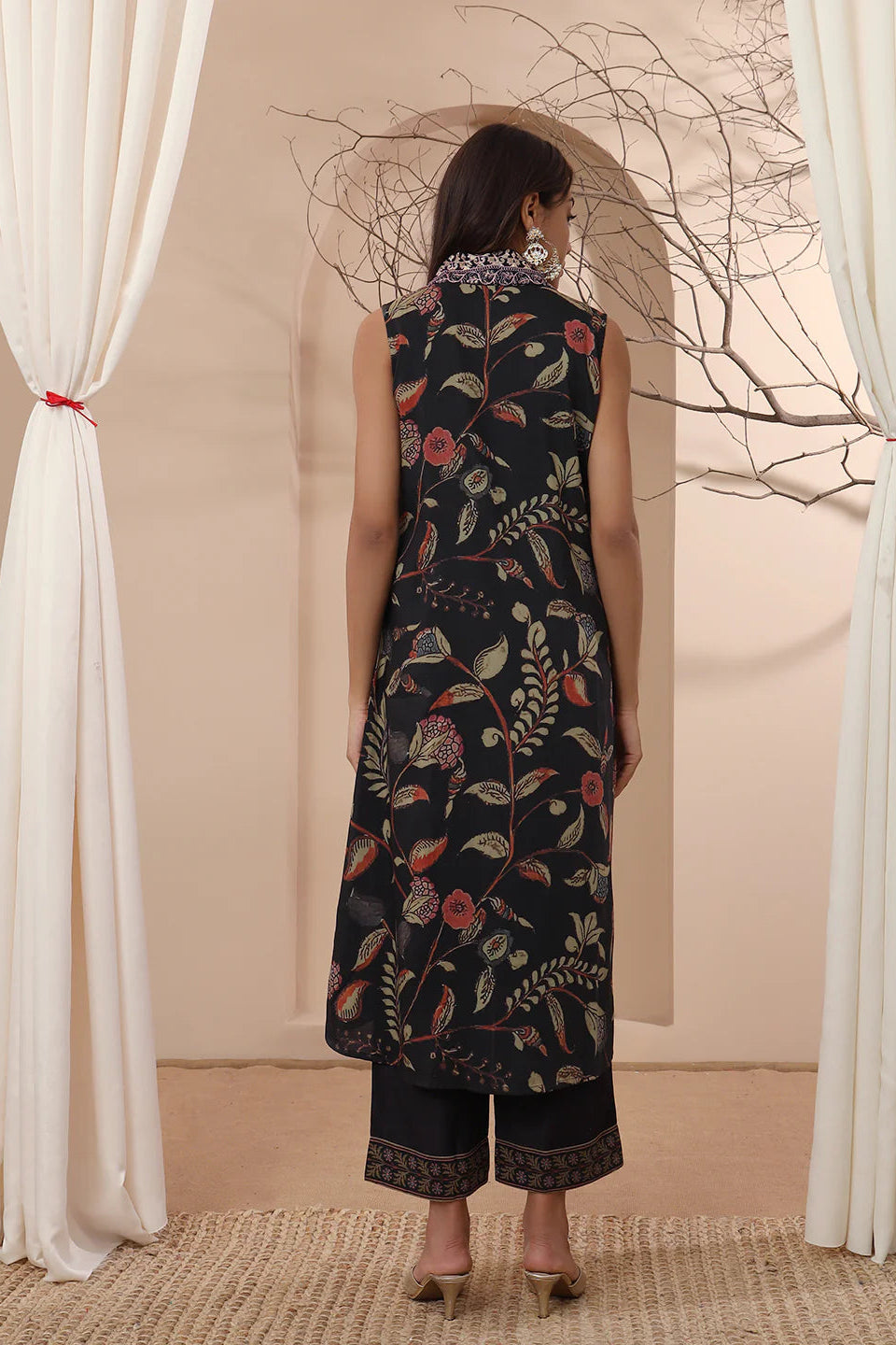 IRA- BLACK FUSION COORD SET