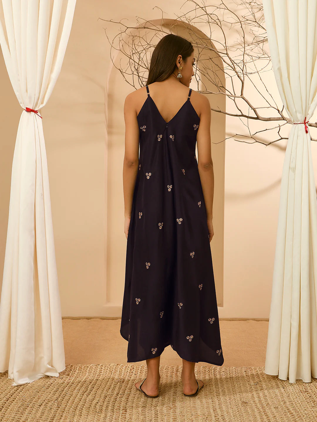 AAHANA- FUSION JUMPSUIT- BLACK