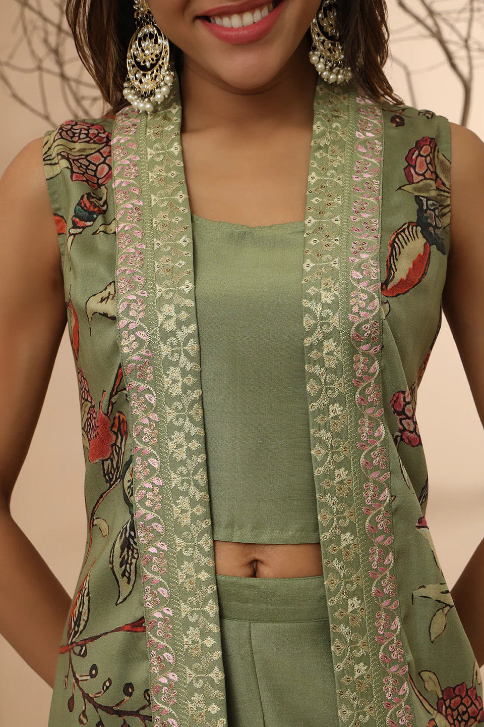 IRA- GREEN FUSION COORD SET