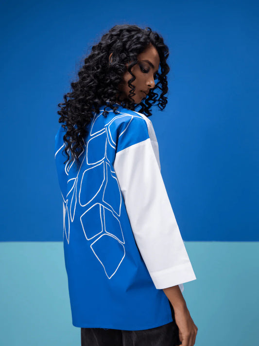 Frolic- Back Blue Shirt