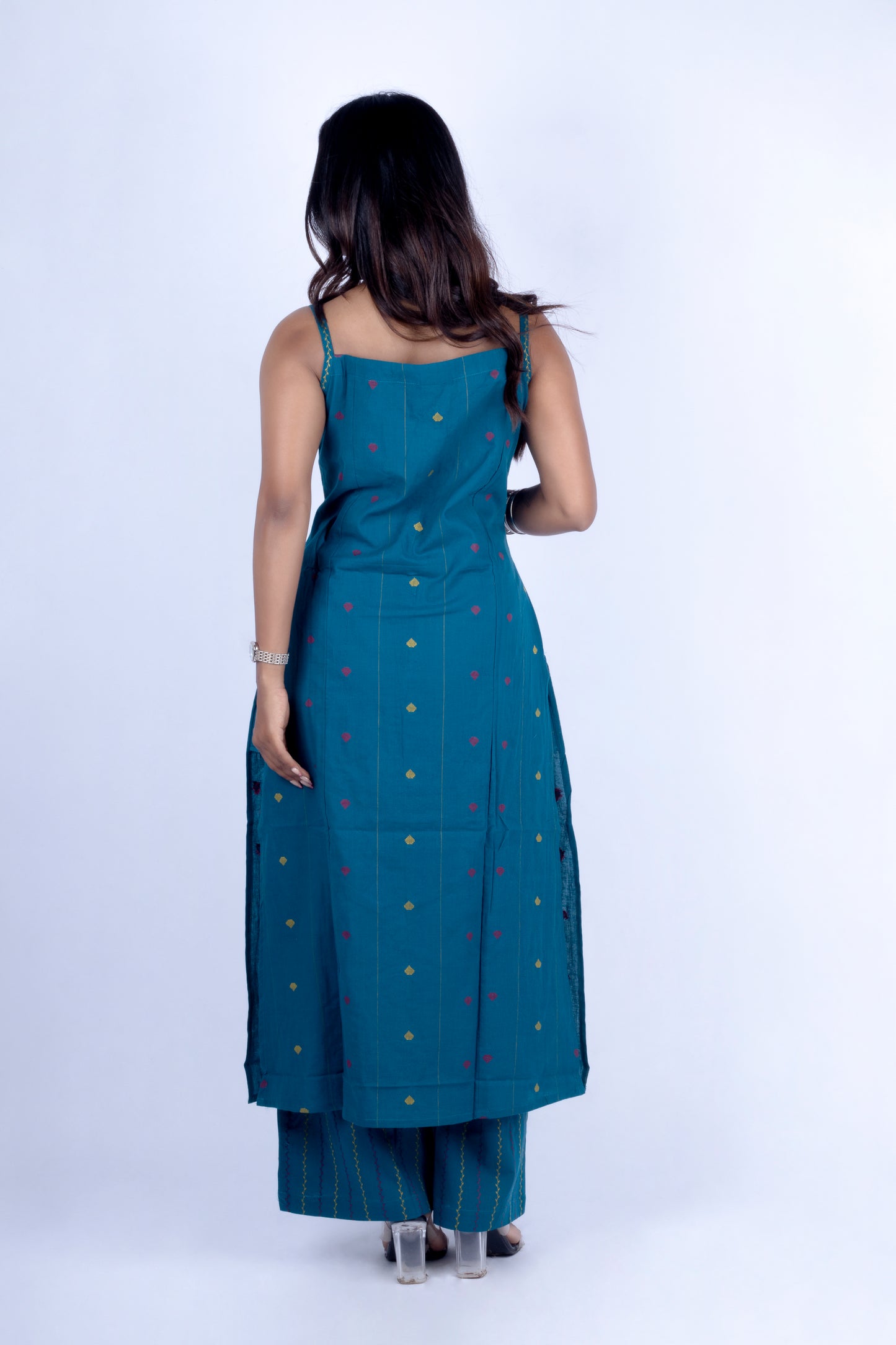 Blue Kurti Set