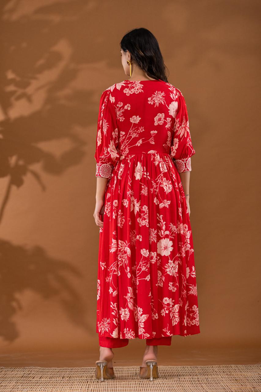 Gulaabi Noor Coord Set