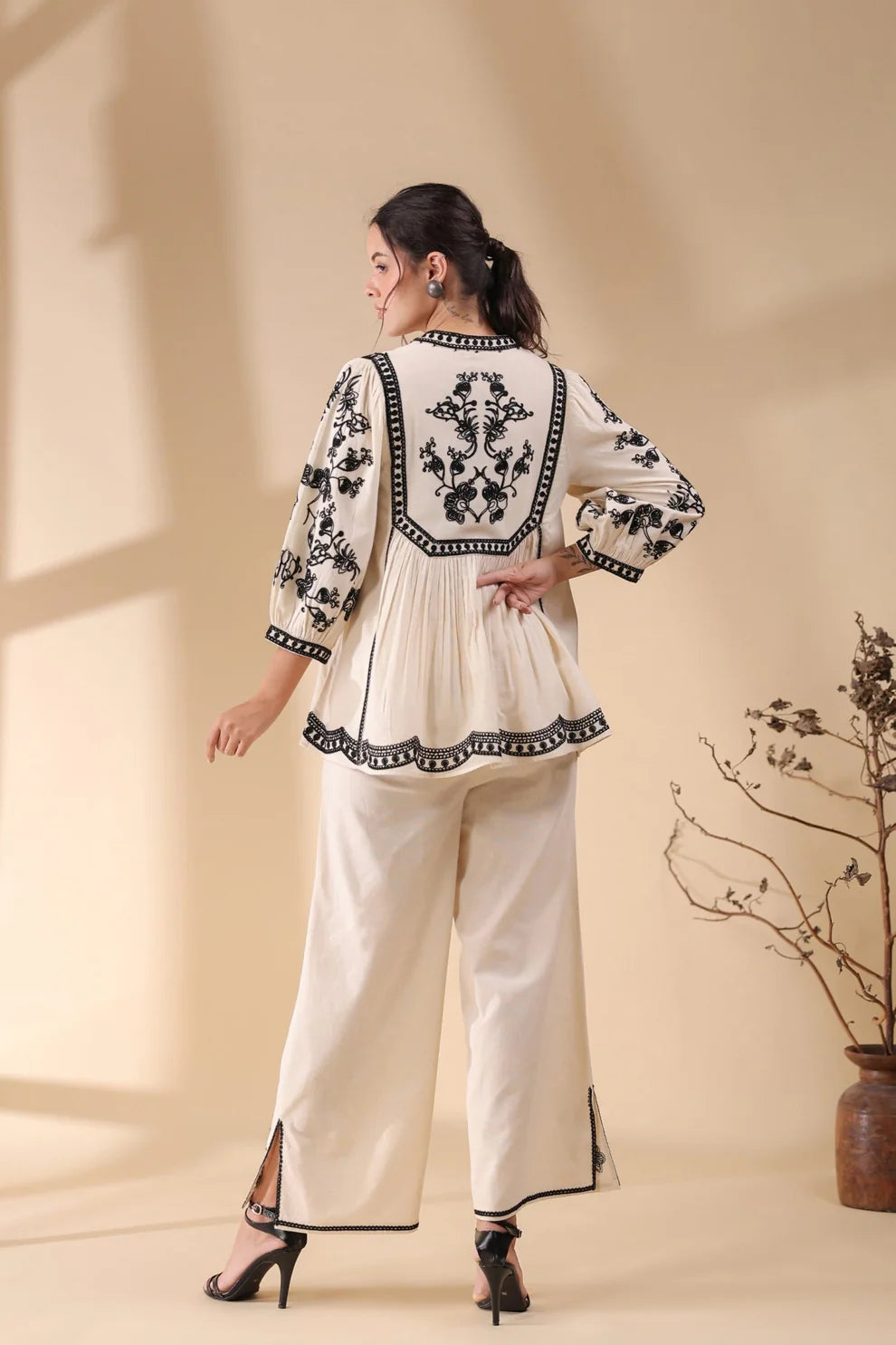 B&W Coord Set