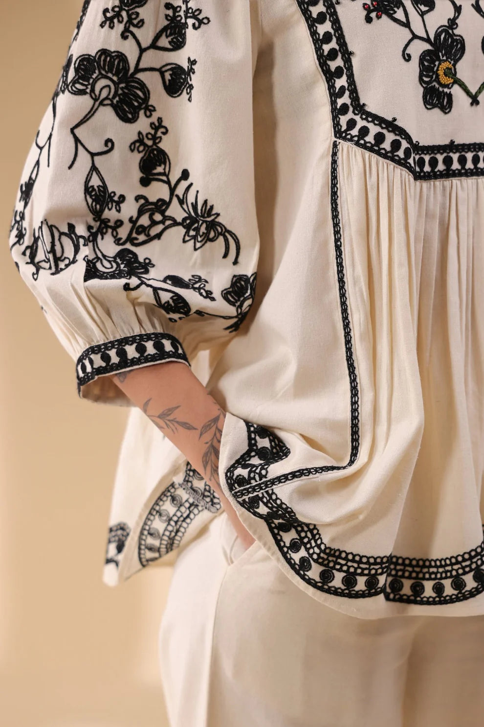 B&W Coord Set