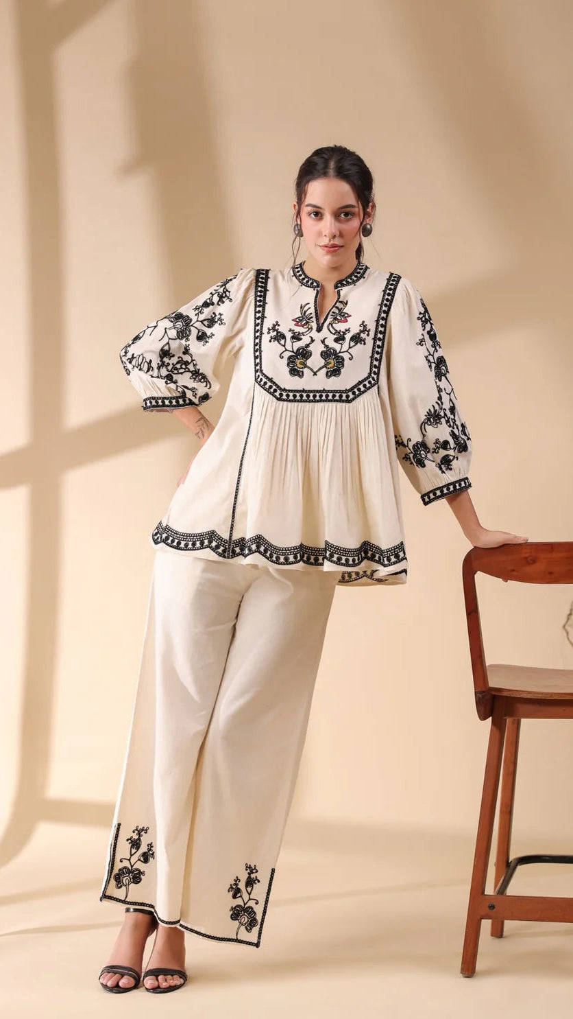 B&W Coord Set